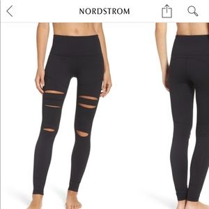 Zella Open Knee Leggings